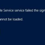 "The User Profile Service Failed The Sign-in" Windows Server